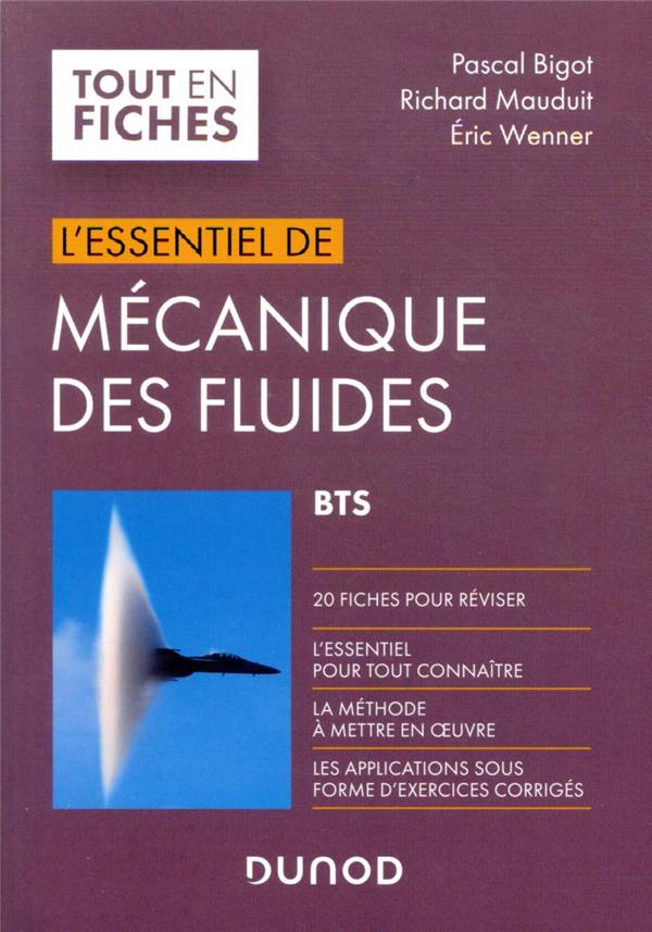 L'essentiel de mécanique des fluides: BTS