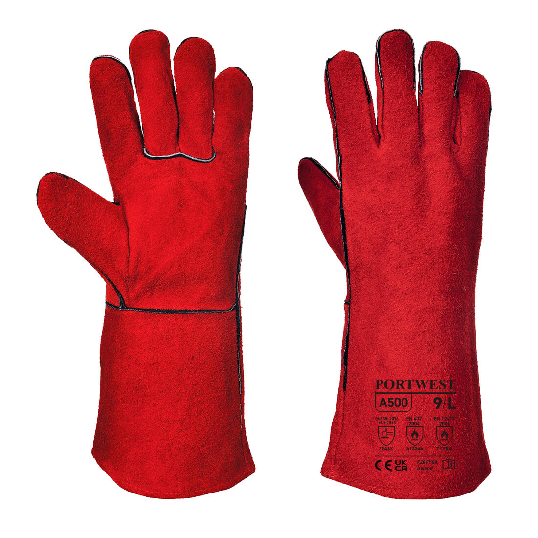 Gant Soudeur Couleur: Rouge Taille Xxxl - Portwest