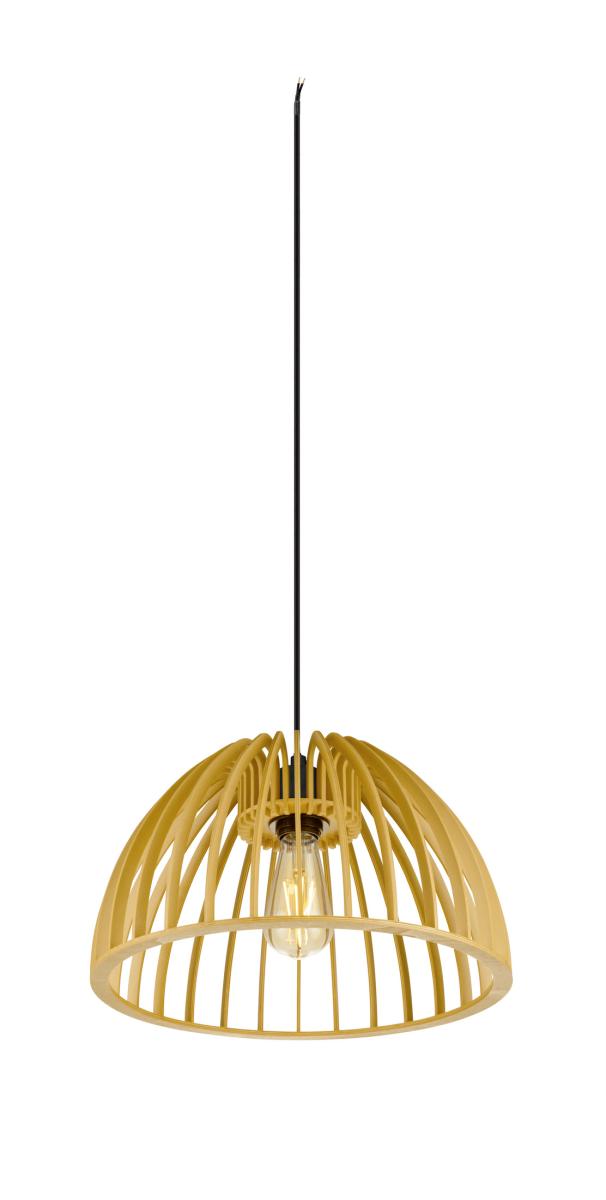 SLV suspension Wud, bois clair, Ø 38 cm, bois