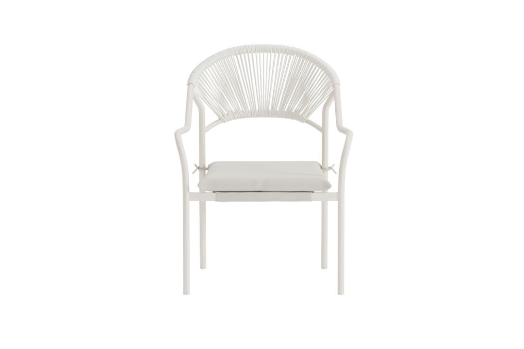 Paros Chaise De Jardin Beige.