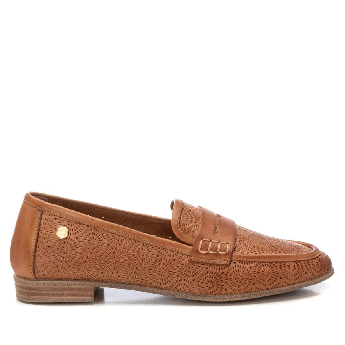 Mocassins design découpé en cuir femme Carmela