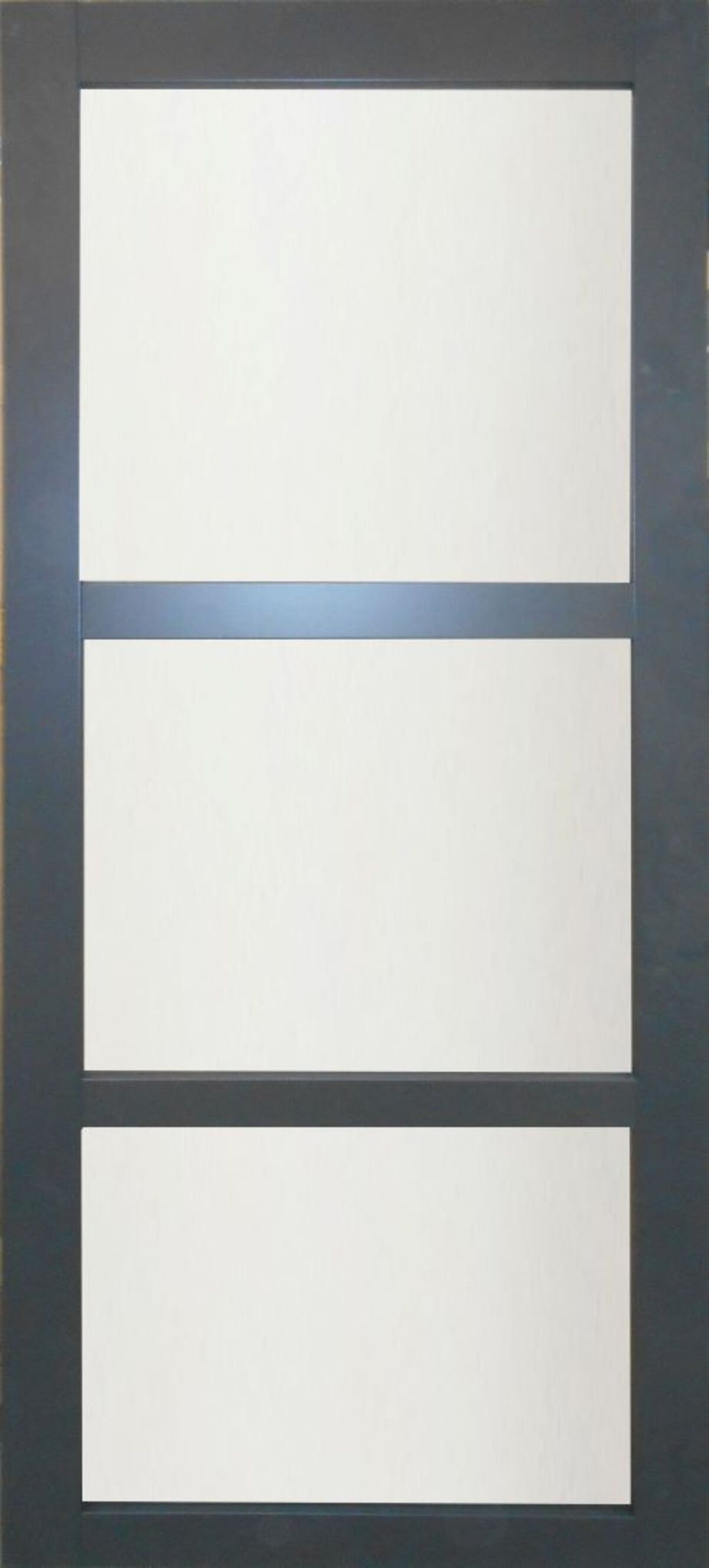 Gd Menuiseries - Porte Coulissante Blakeria Ral7016 Vitrée H204 X L83