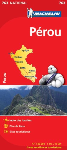 Carte Nationale Pérou / Peru