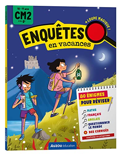Enquêtes en vacances: CM2 à la 6e, 10-11 ans