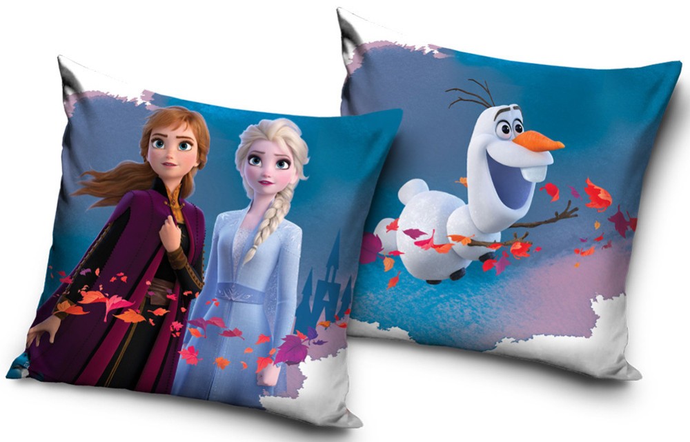 Taie D'Oreiller Enfant Olaf La Reine Des Neiges Jaśka 40 Miła Velours