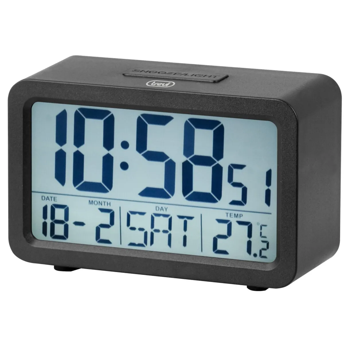 Trevi Sld 3p60 Réveil Numérique Noir