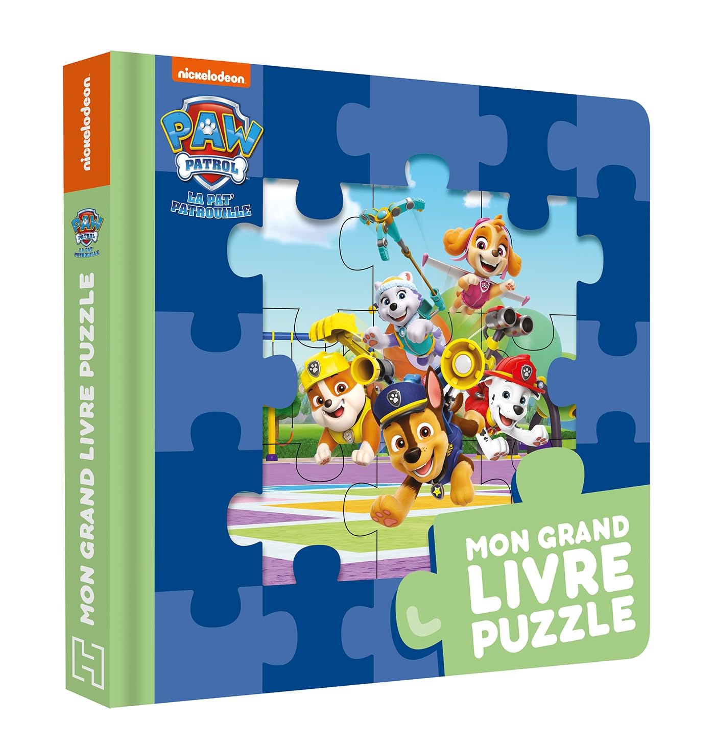 Pat' Patrouille - Mon grand livre puzzle (édition 2024) - Mon grand livre puzzle