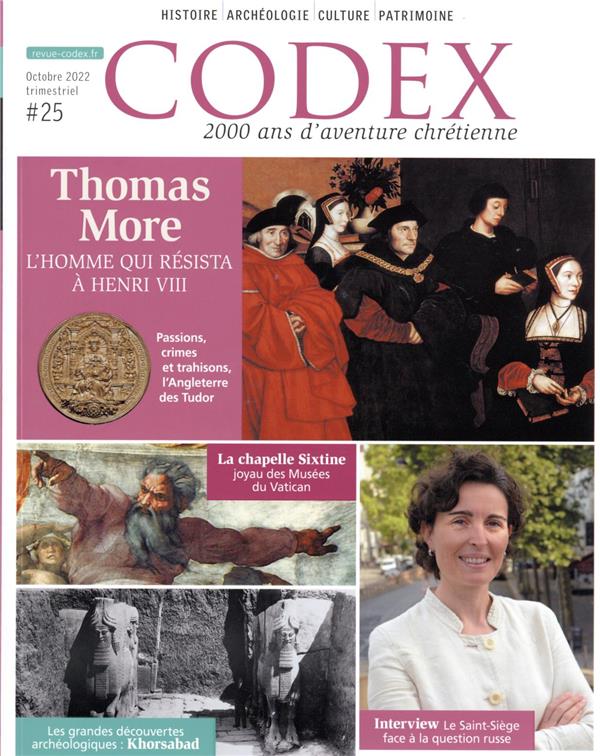 Codex n.25: Thomas More: l'homme qui résista à Henry VIII