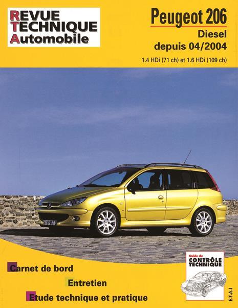 Peugeot 206 - essence et diesel depuis 04-2003