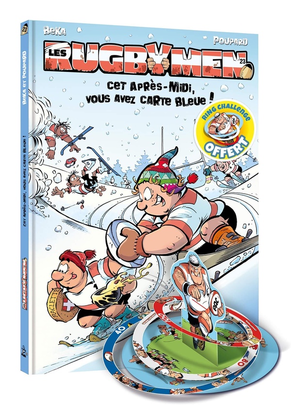 Les rugbymen Tome 23: Cet après-midi, vous avez carte bleue!