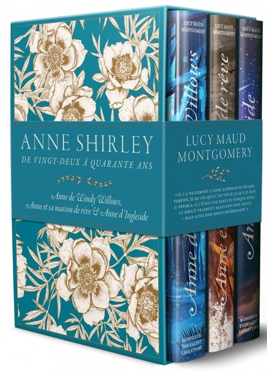 Coffret saga Anne Shirley 4 à 6: de vingt-deux à quarante ans
