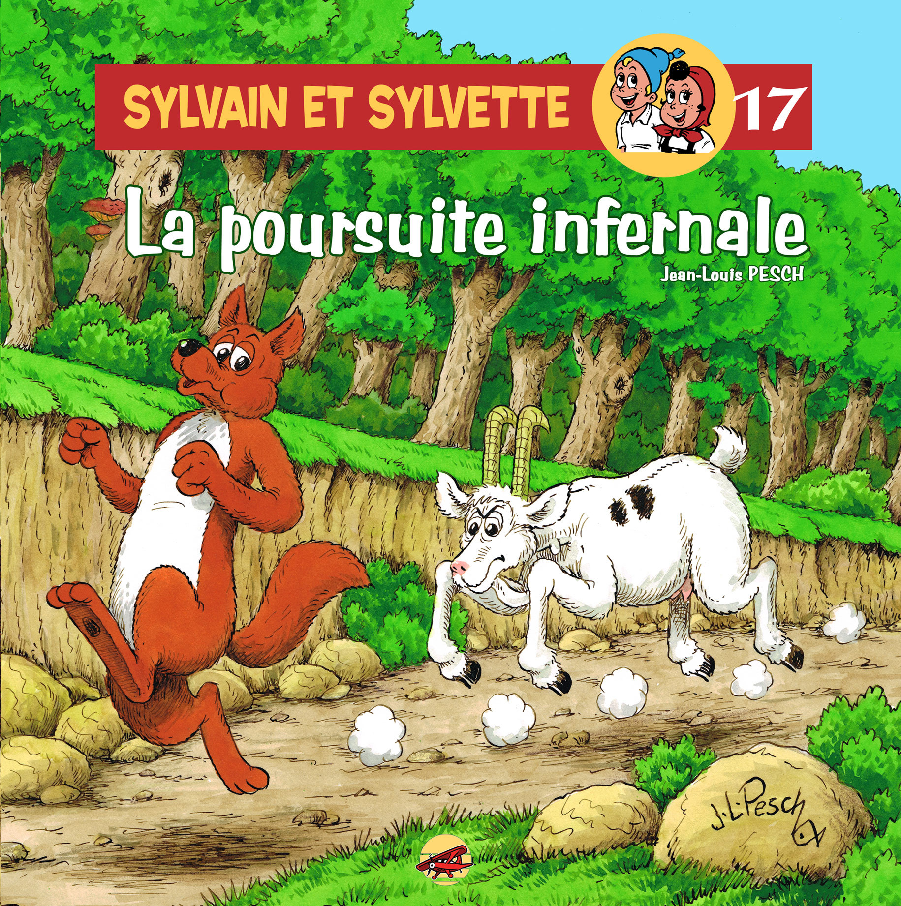 Sylvain et Sylvette Tome 17: la poursuite infernale