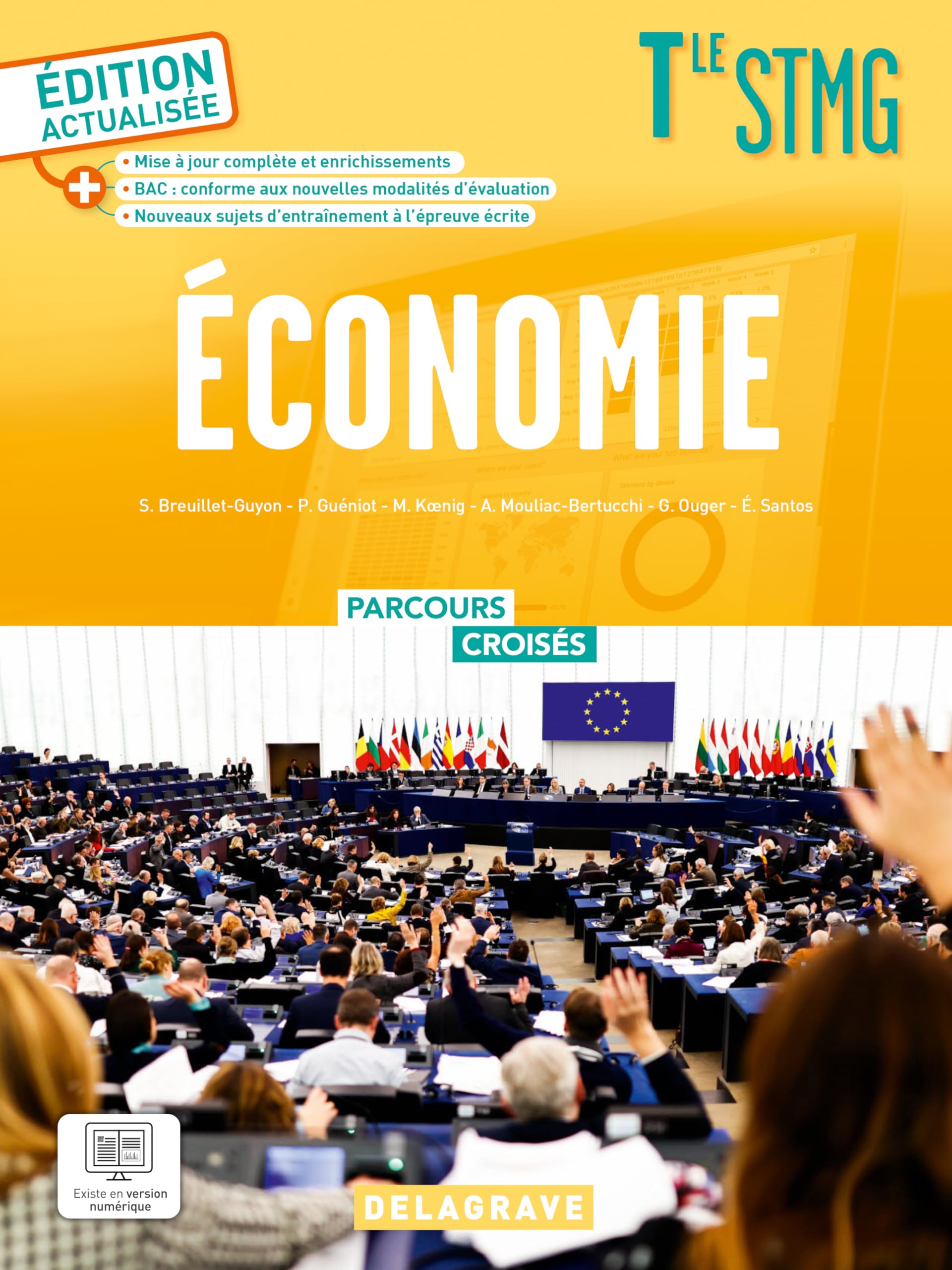 Parcours croisés: Économie: Terminale STMG - Manuel de l'élève (édition 2024)