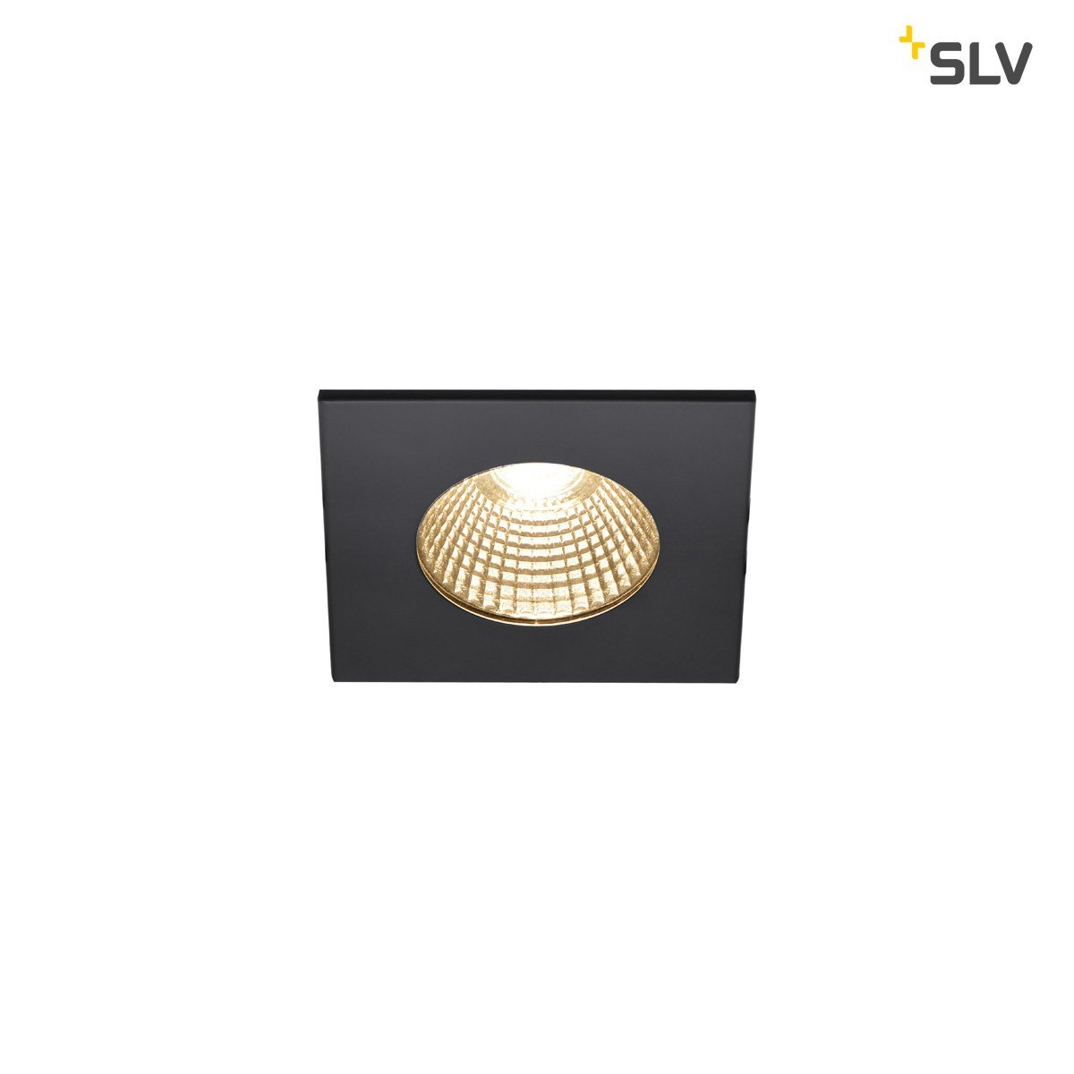 Slv - Encastrés Plafond/mur Led Ext. Patta-i Encastré Plafond Carré Noir Led 73w 1800-3000k 1002101