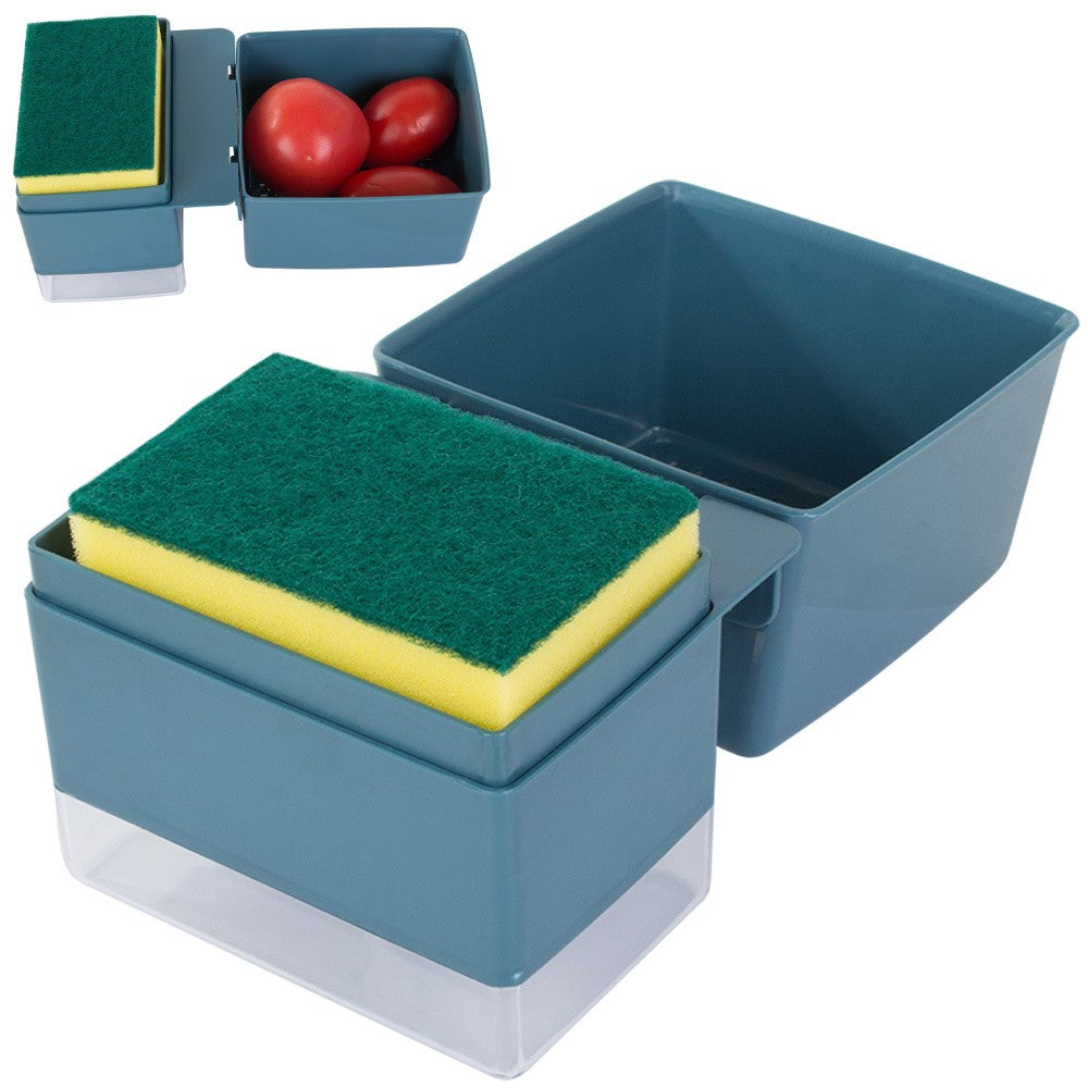 Distributeur De Liquide Vaisselle Égouttoir À Éponge