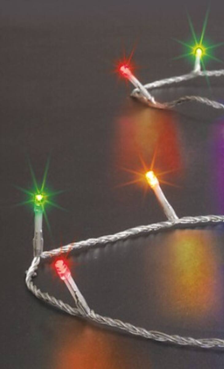 Guirlande Lumineuse D'Extérieur 10 M 100 Led Multicolore 13 Fonctions Sur Secteur - Feeric Lights & Christmas