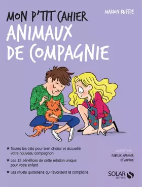 Mon p'tit cahier - Animaux de compagnie - Marion Ruffié