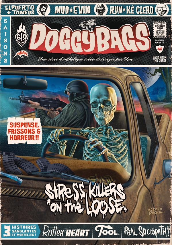 Doggy bags: saison 2: 3 histoires sanglantes et mortelles!. Vol. 16