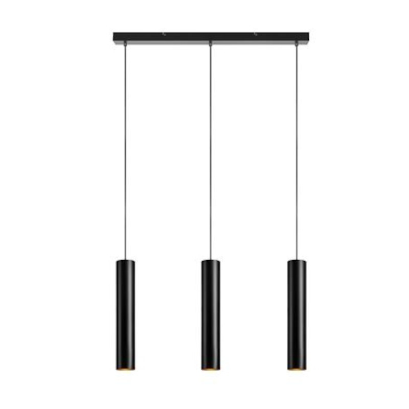 Markslojd - Ruben Plafond Suspension Bar 3 Lumières Noir