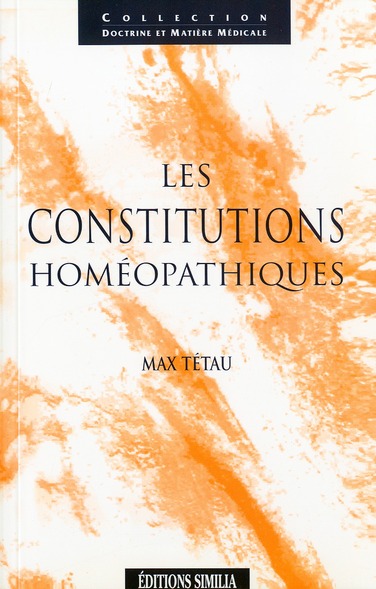 Les constitutions homéopathiques