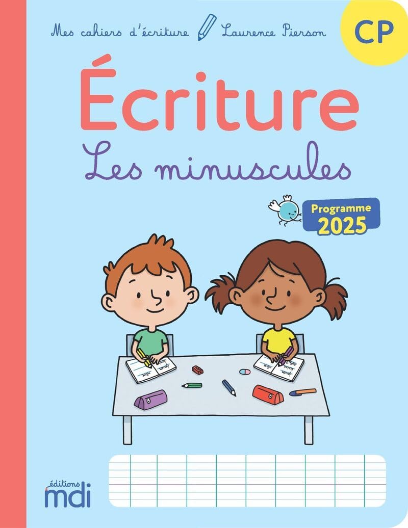 Ecriture CP: les minuscules: programme 2025