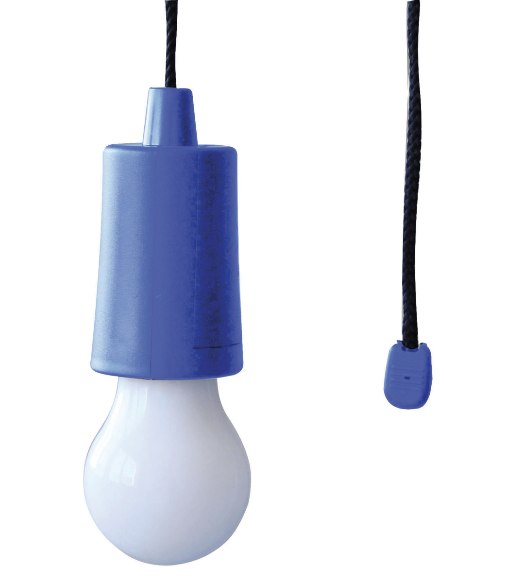 Ampoule Led Rétro Velamp Avec Interrupteur À Chaînette, Couleur Rouge, 84 Lumens.