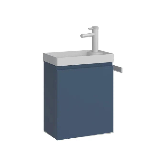 Meuble Vasque "ferla 40" - 40 X 22 X 50 Cm - Petrol Blue