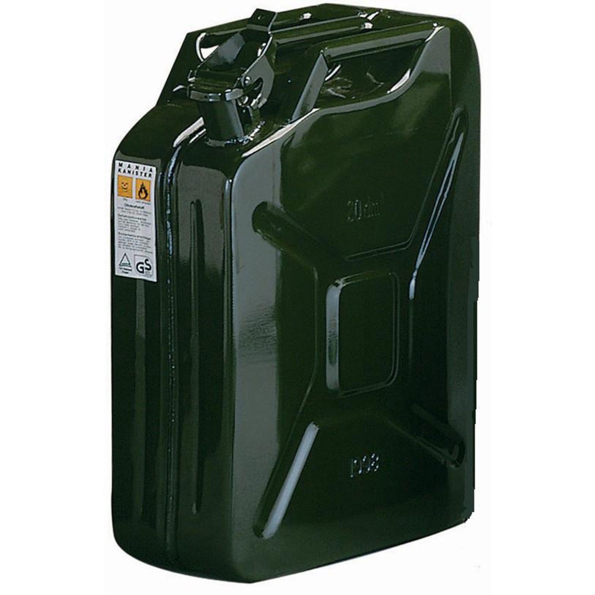Jerrican Métallique 20l Essence Diesel Hydrocarbure - Norme Un - Algi
