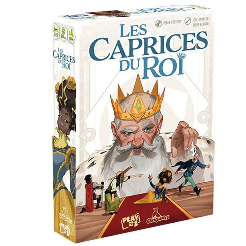 Les Caprices Du Roi Jeu De Société Stratégie 2 À 5 Joueurs Origames
