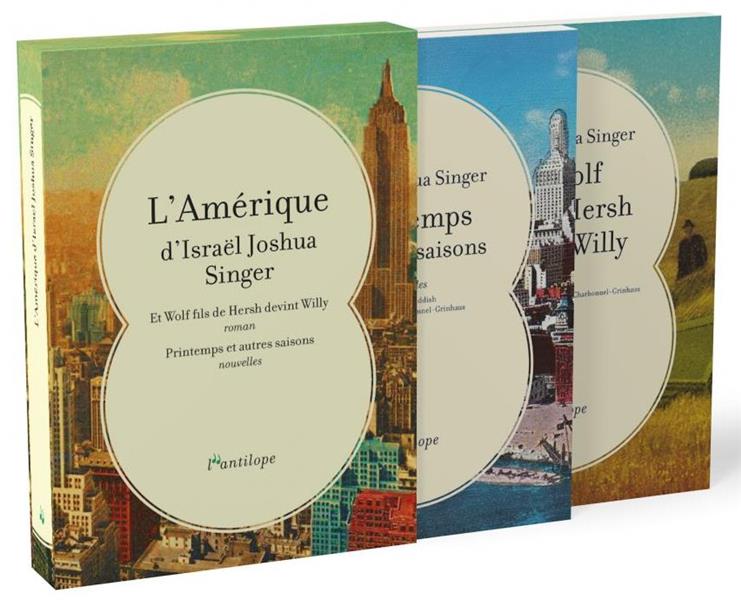 L'Amérique d'Israël Joshua Singer: coffret