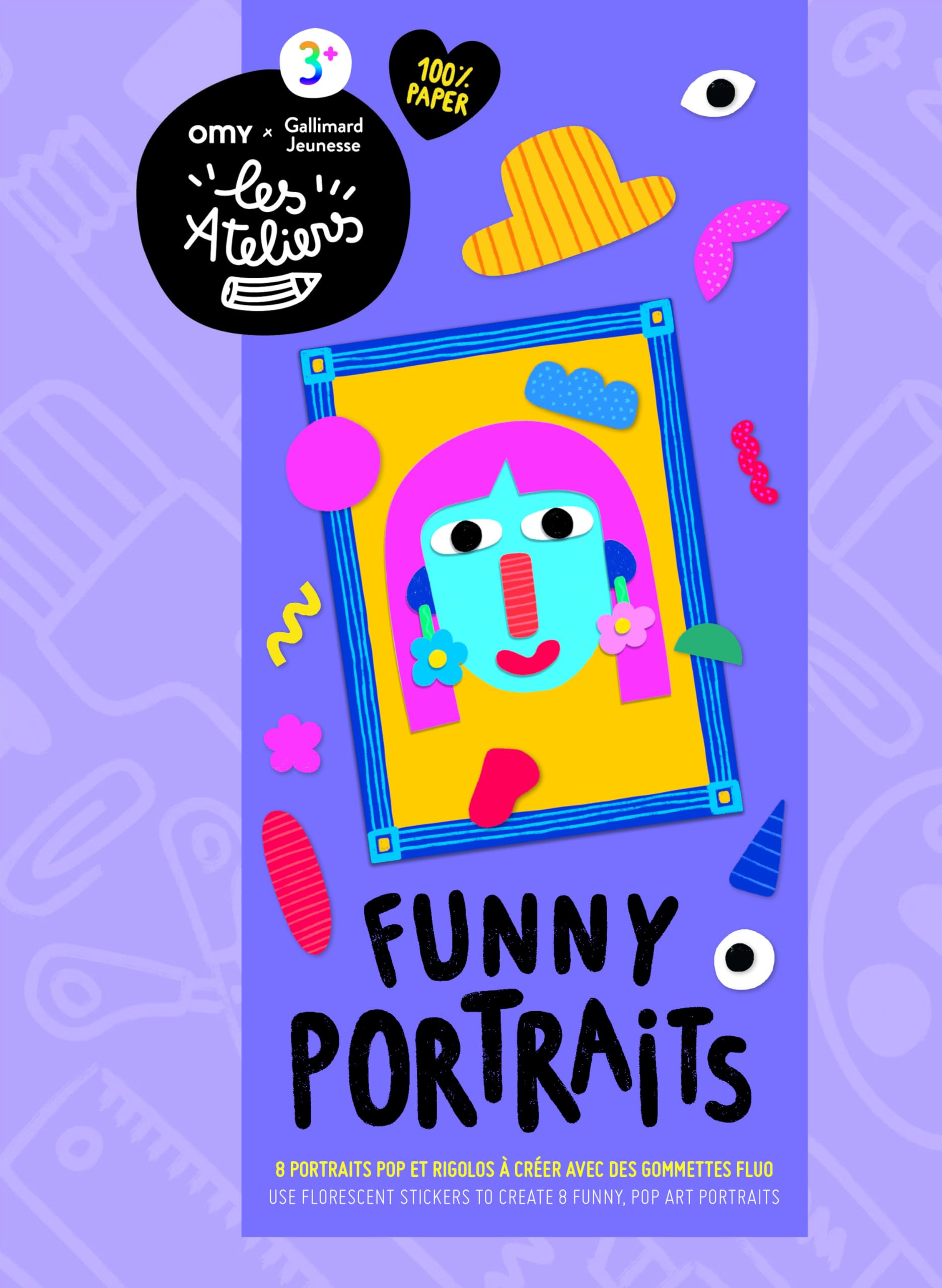Funny portraits - Gallimard x Omy