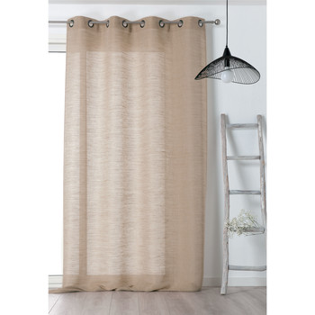Voilage Linder 150 X 240 Cm Beige Jute Coton Polyester