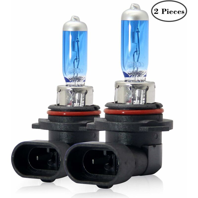 Hb4 / 9006 Halogène Ampoules De Phare 100w 5000k Blanc Chaud Lampe 12v Auto Voiture Brouillard Lumières Feu De Position Drl, 2 Pièces