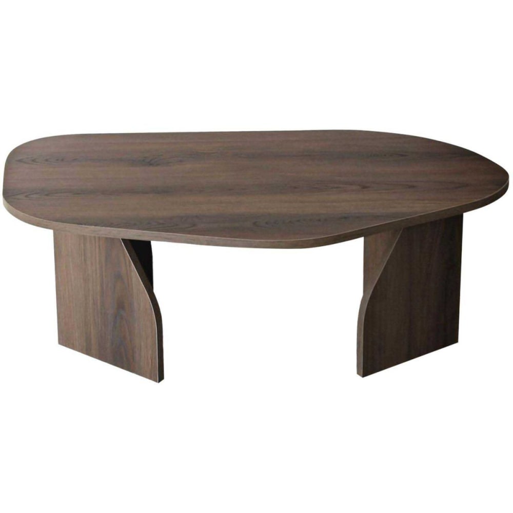 Table basse en aggloméré noyer