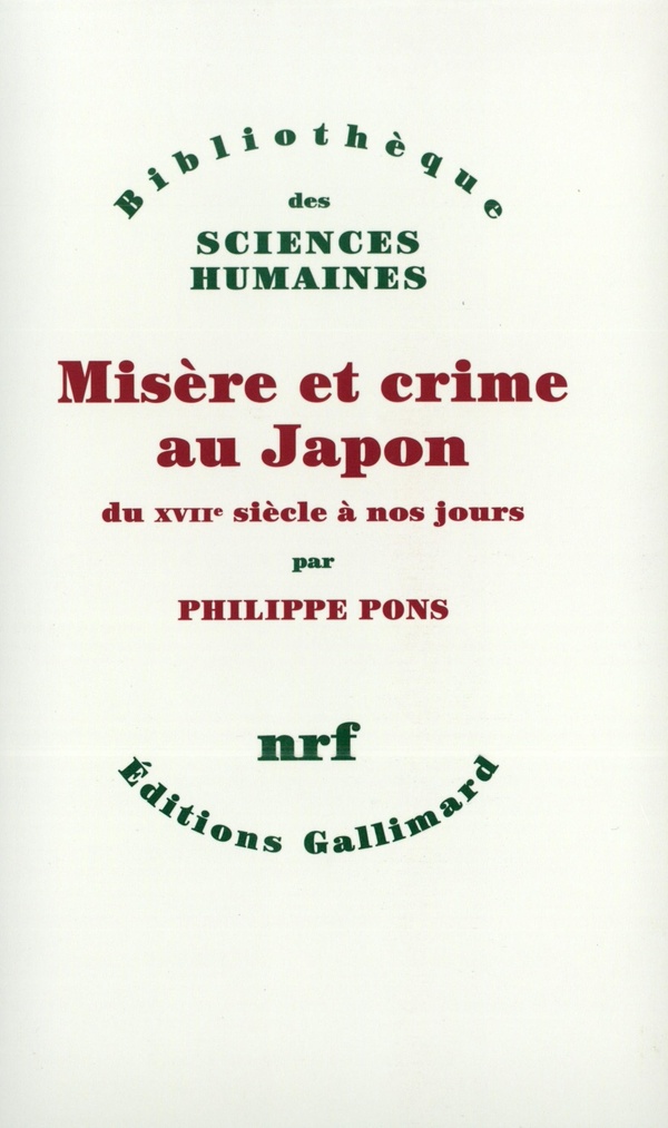 Misère et crime au Japon