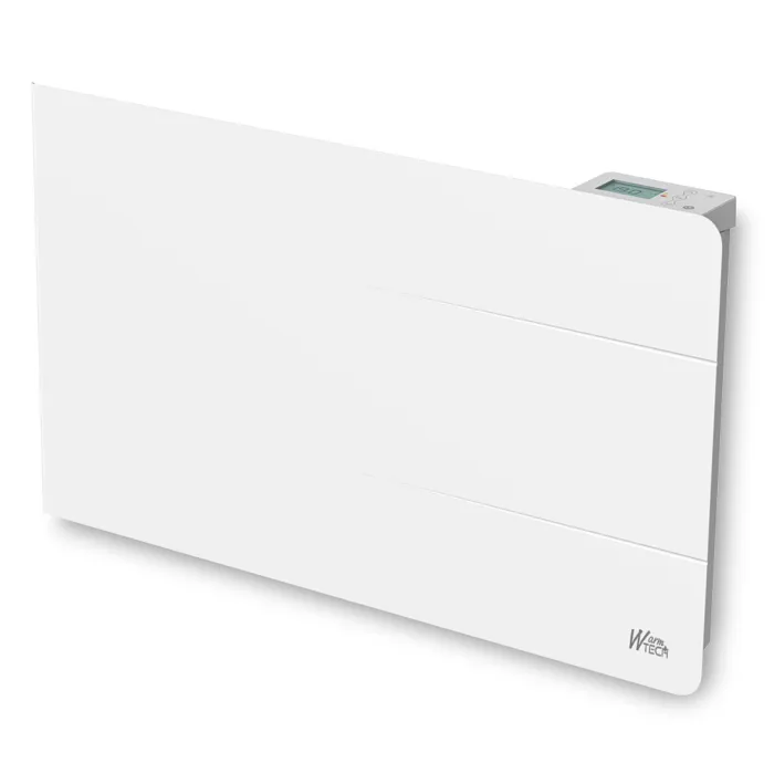 Radiateur inertie céramique + film 1500 W - IP24 - Fil pilote 6 ordres - Wifi.