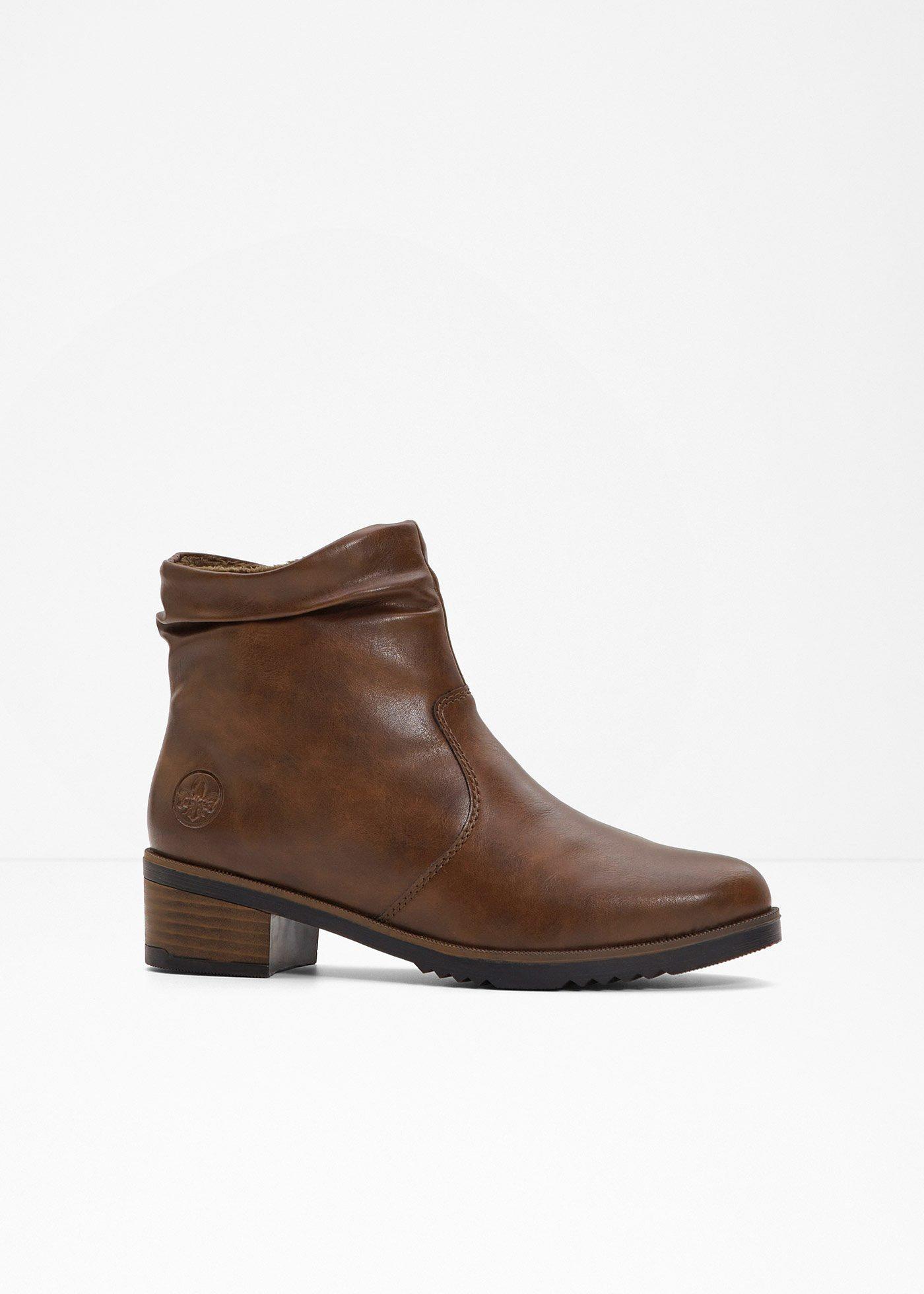 Bottines Rieker confortables avec première rembourrée