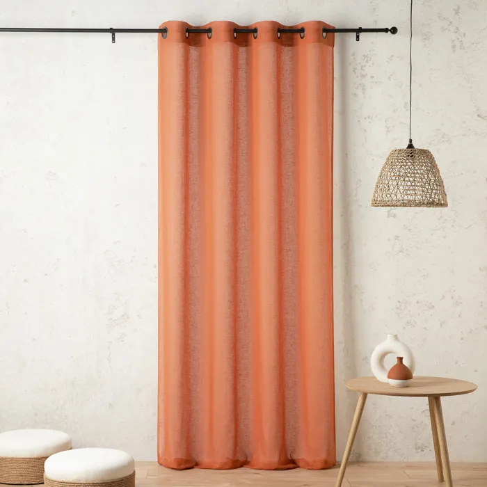 Voilage Linder 150 X 240 Cm Orange Poly-lin