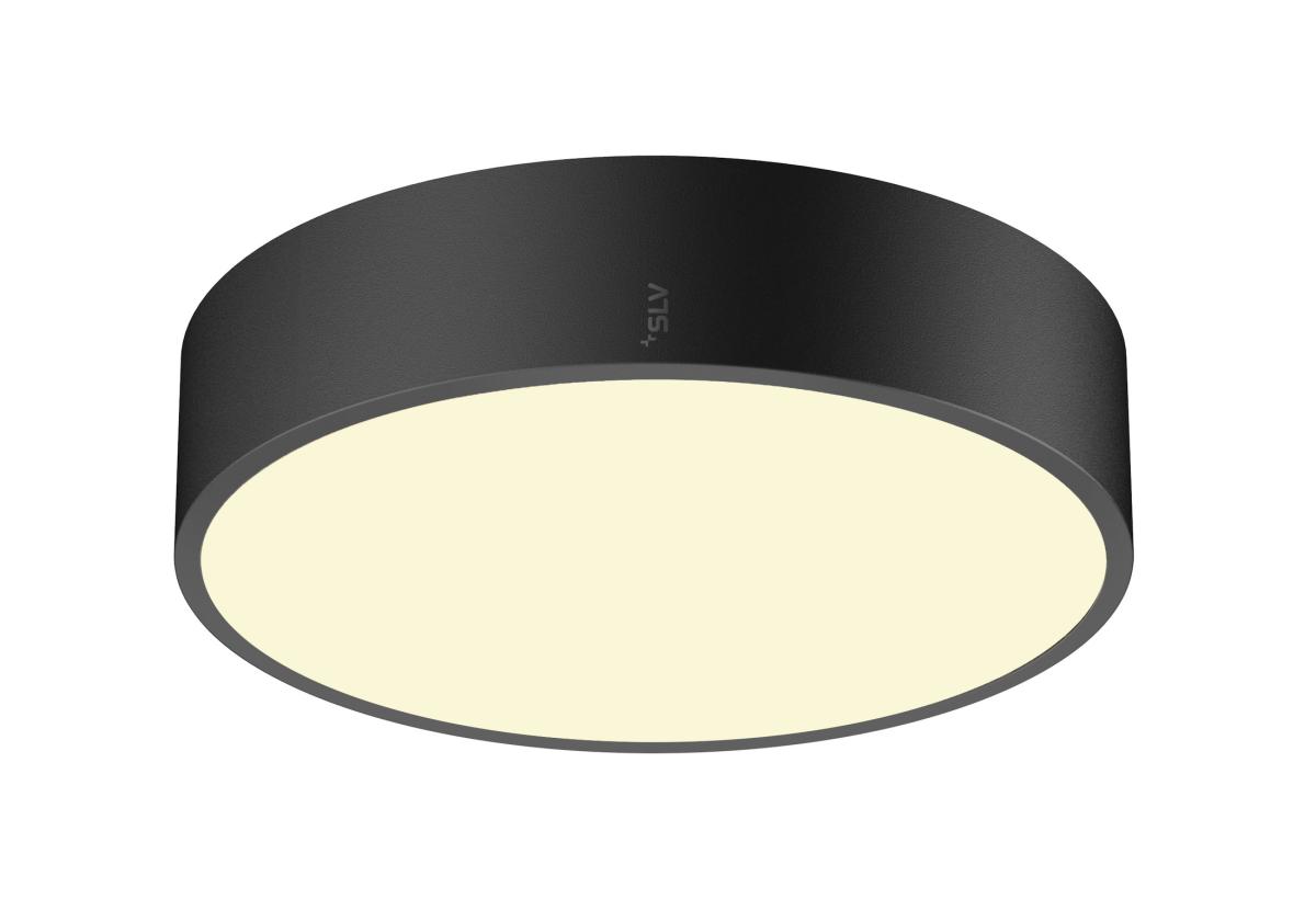 Applique Et Plafonnier Medo® Pro 30 Intérieur Rond Noir Led 10w Ip 50 - Slv - 1007286