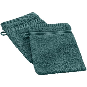 Lot De 2 Gants De Toilette Tendresse Uni En Coton