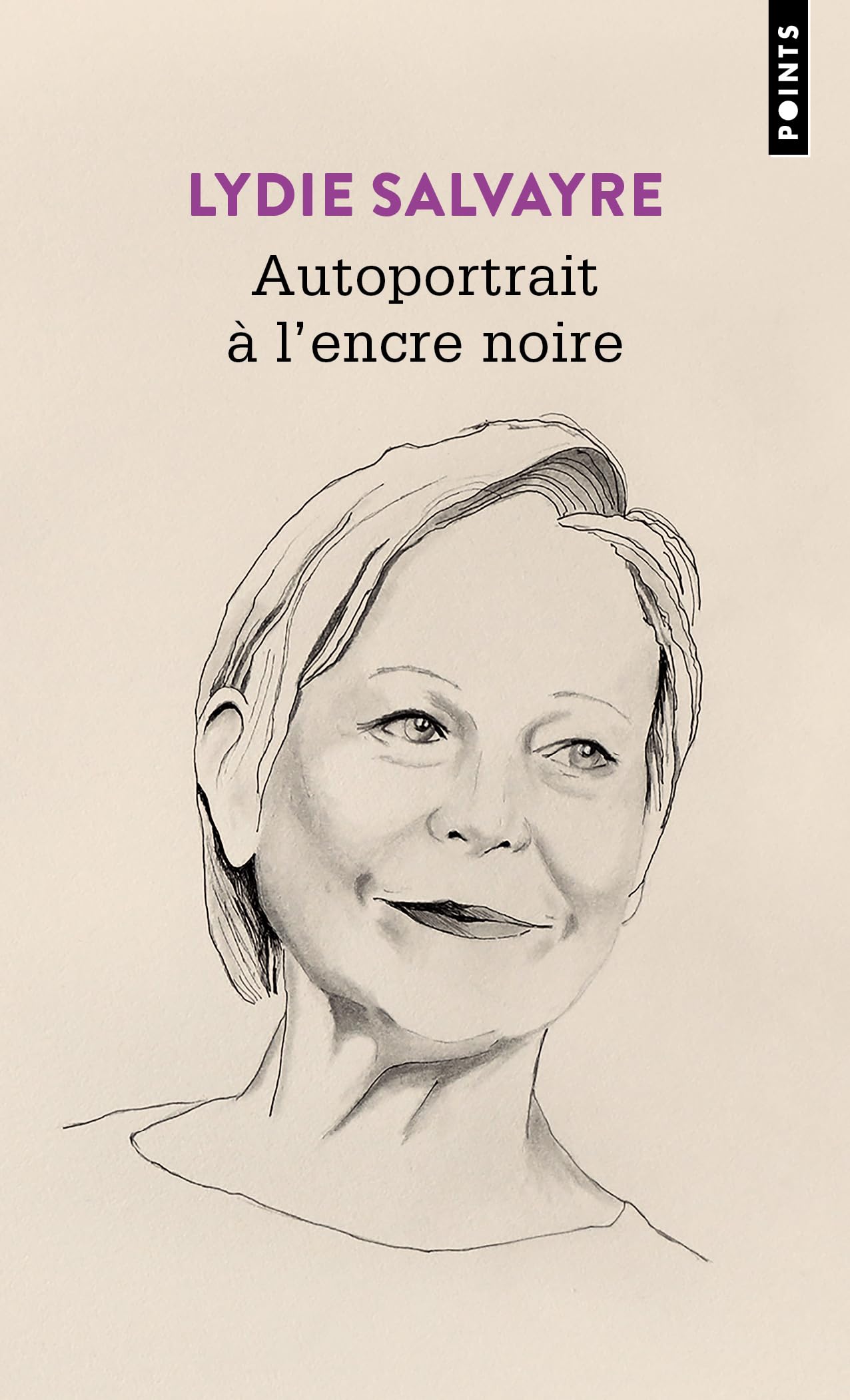 Autoportrait à l'encre noire