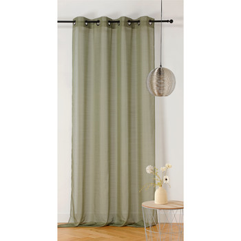 Voilage Linder Étamine Givrée 145 X 240 Cm Vert 100% Polyester