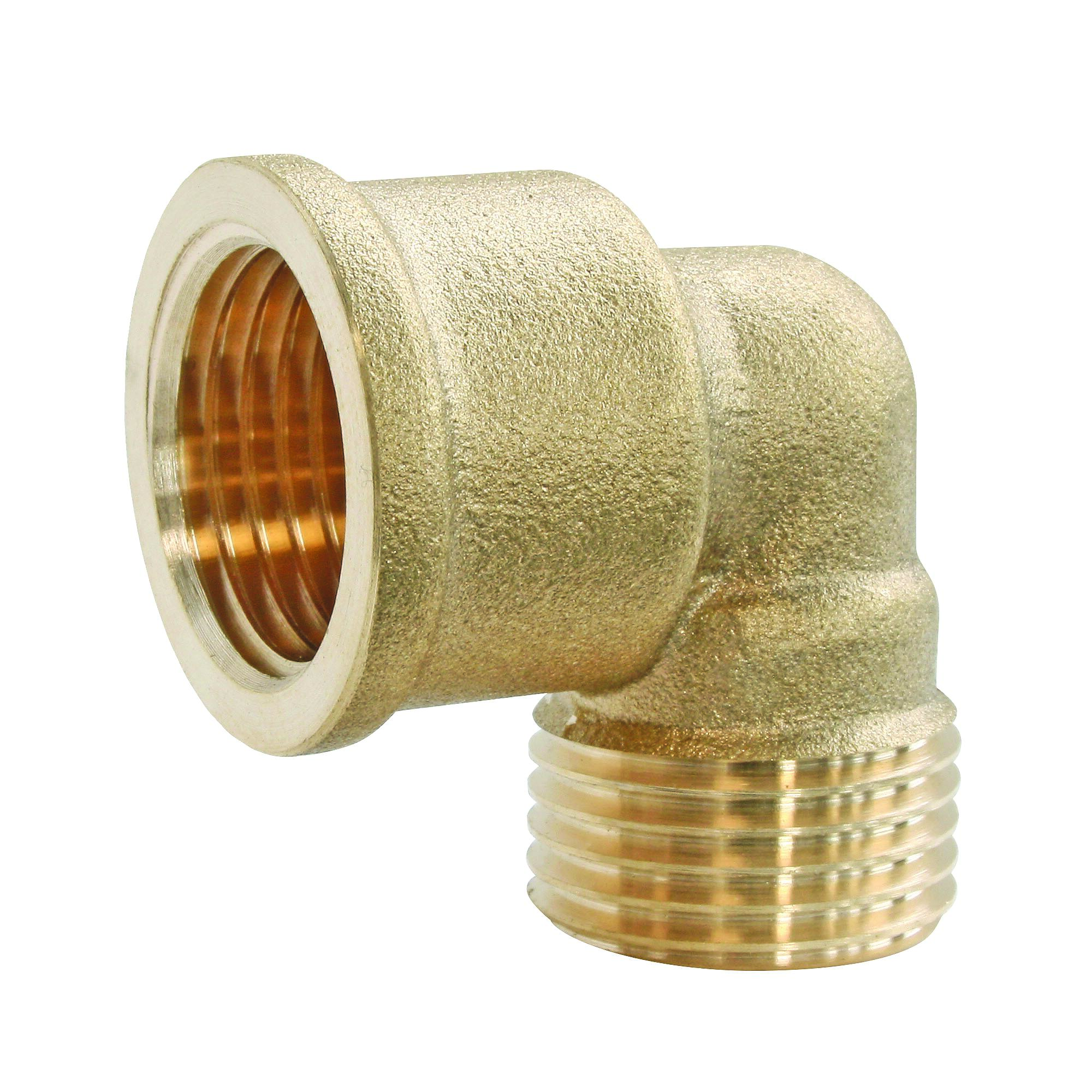 Coude Laiton 90° Mâle Femelle 40/49