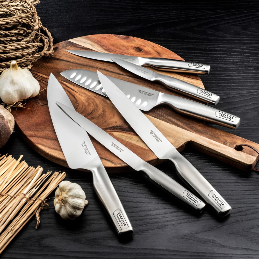 Set 2 couteaux de cuisine - Asean par Sabatier Trompette