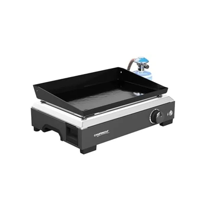 Plancha Gaz Othello 1 Cv - Chassis Inox - Plaque Acier