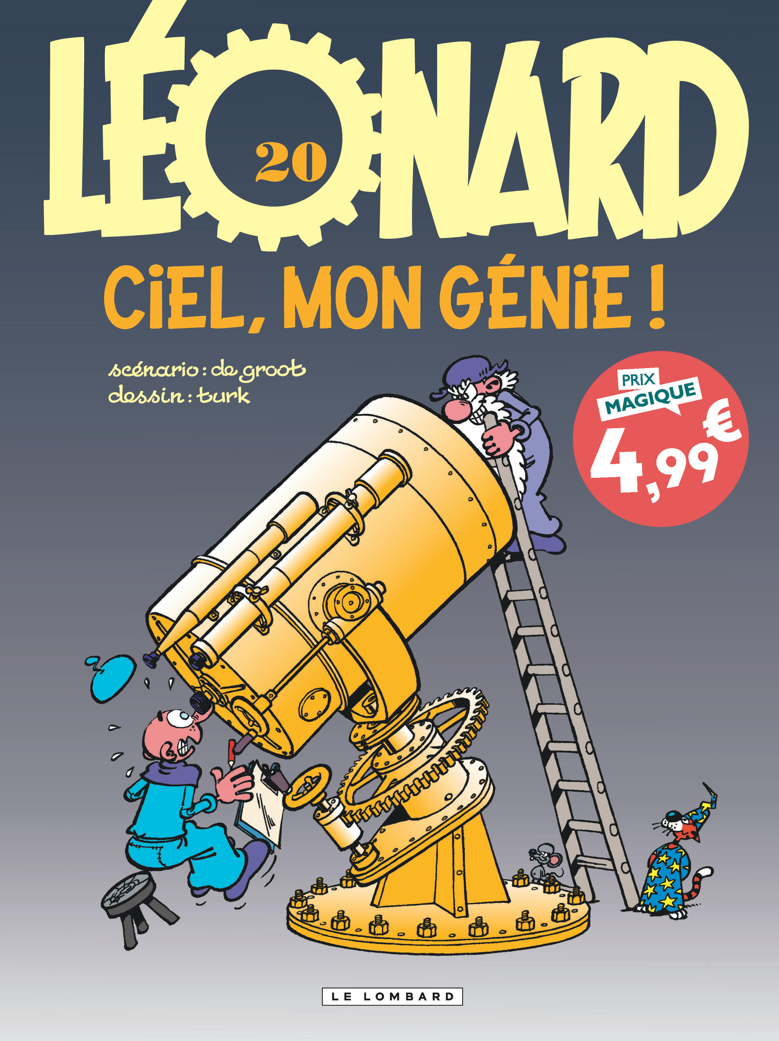 Léonard Tome 20: Ciel, mon génie!