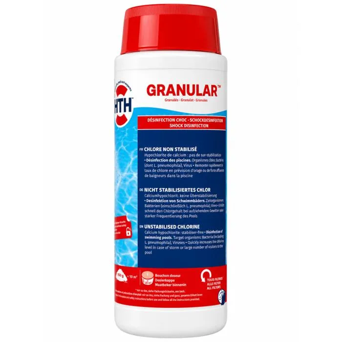 Hypochlorite De Calcium - Chlore Choc Hth® Granular 2,5 Kg
