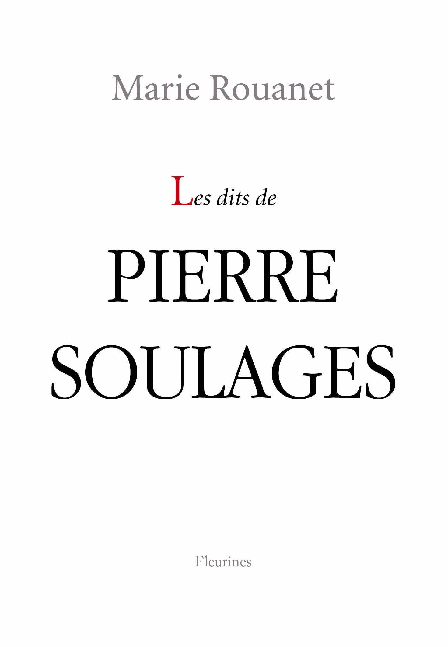 Les dits de pierre soulages