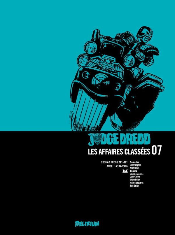 Judge Dredd: les affaires classées. Vol. 7. 2000 AD progs 271-321: années 2104-2105