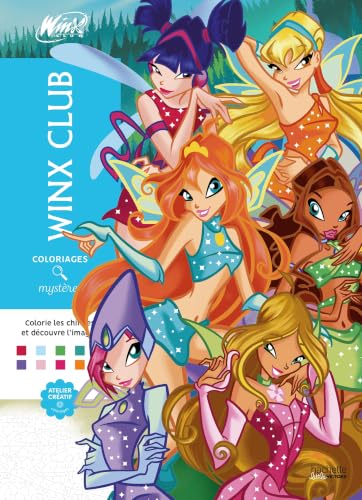 Coloriages Mystères: Winx Club: Colorie les chiffres et découvre l'image!